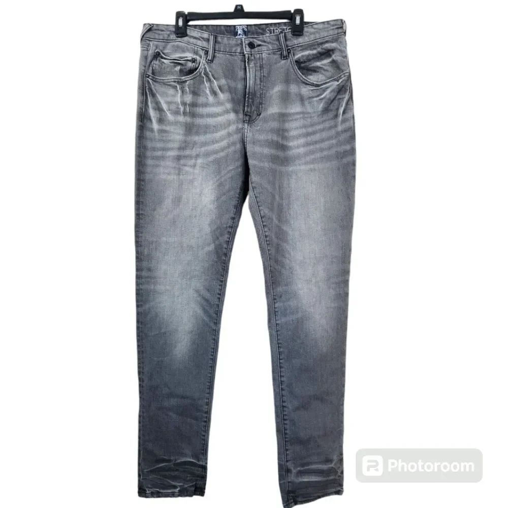 PRPS Mens Le Sabre Stretch Faded Whiskered Windsor Fit Jeans 38x34